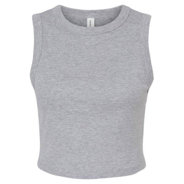 Women's Micro Rib Muscle Crop Tank Thumbnail