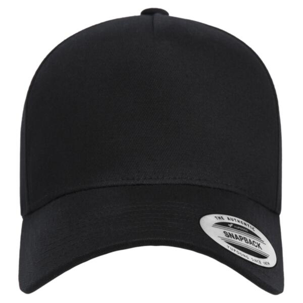 Retro Cotton Blend Trucker Snapback Cap Thumbnail