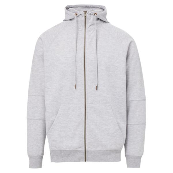 Unisex Ezra French Terry Full-Zip Funnel Hooded Sweatshirt Thumbnail