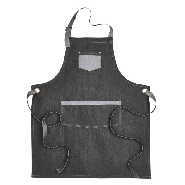 Domain Contrast Denim Bib Apron Thumbnail