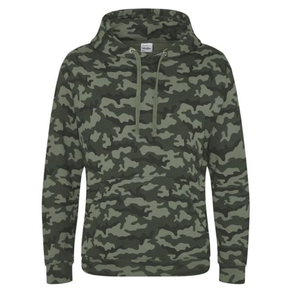 Unisex Camo Hooded Sweatshirt Thumbnail