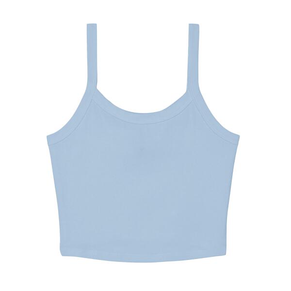 Women's Micro Rib Spaghetti Strap Tank Thumbnail