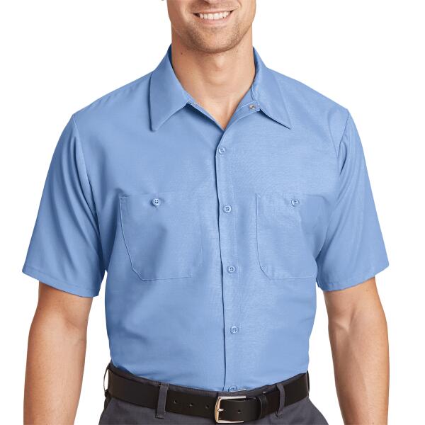 Short Sleeve Industrial Work Shirt Thumbnail