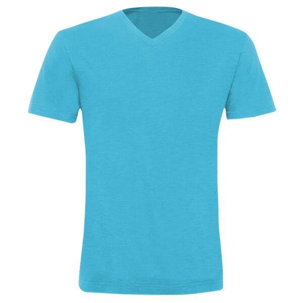 Unisex Triblend V-Neck Tee Thumbnail