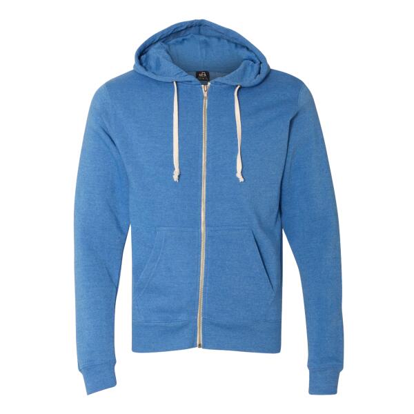 Men's Triblend Full-Zip Hooded Sweatshirt Thumbnail