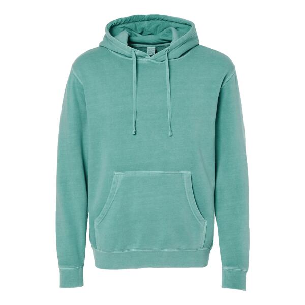 Unisex Midweight Pigment-Dyed Hooded Sweatshirt Thumbnail