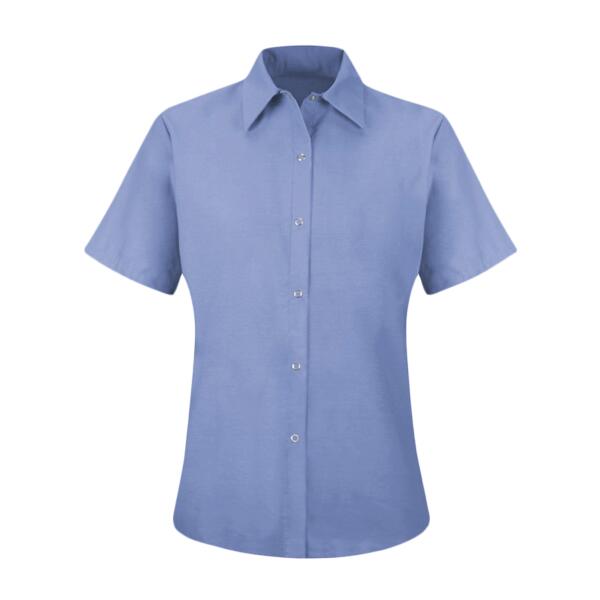 Women's Short Sleeve Specialized Pocketless Work Shirt Thumbnail