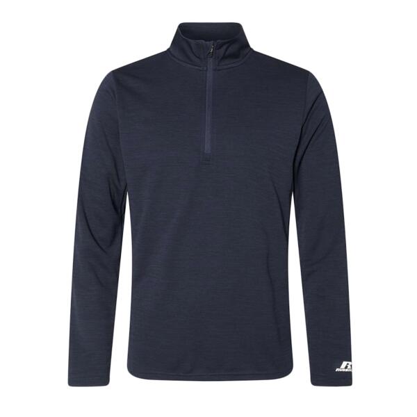 Men's Striated Quarter-Zip Pullover Thumbnail
