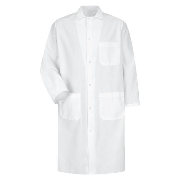 Men's Snap-Front Spun Polyester Butcher Coat Thumbnail