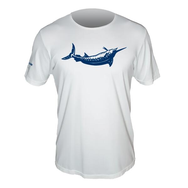 Custom Back Blue Marlin Tee Thumbnail