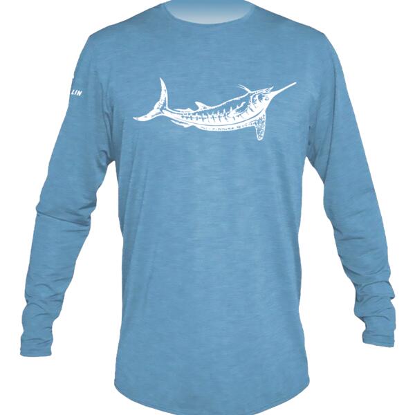 Bahama Heathered Long Sleeve T Shirt  Thumbnail