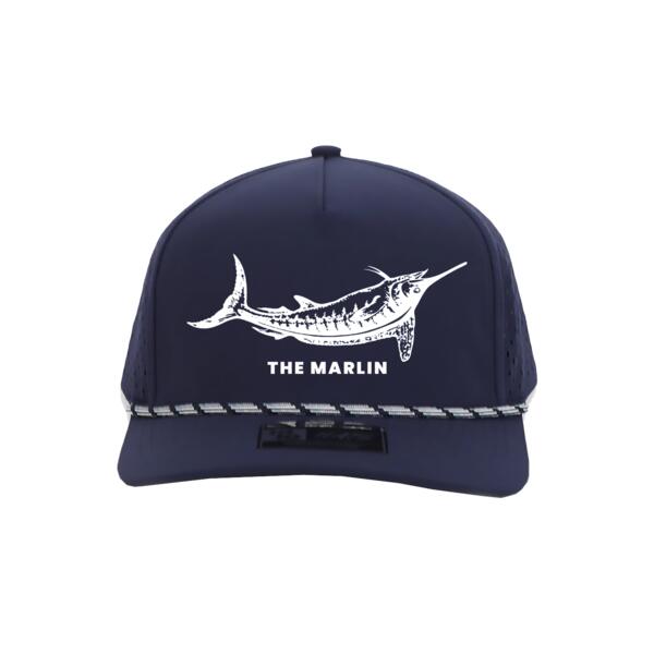 White Marlin Hat W Marlin Thumbnail