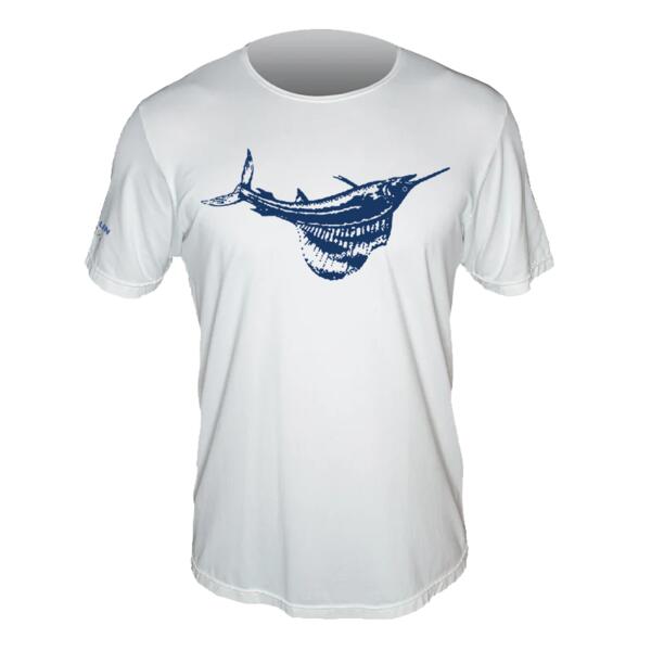 Blue Sailfish Tee Shirt Short Sleeve Thumbnail